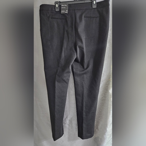 Alfini Black skinny leg pants 16 - Picture 3 of 3